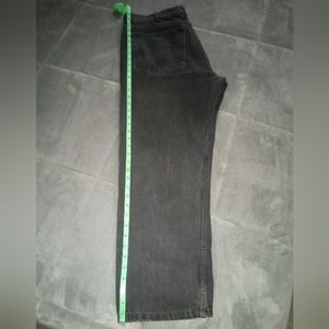 Black denim jeans. George brand. 38 waist 27 inseam